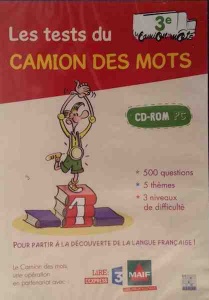 Les tests du camion des mots 3e - CD-ROM PC